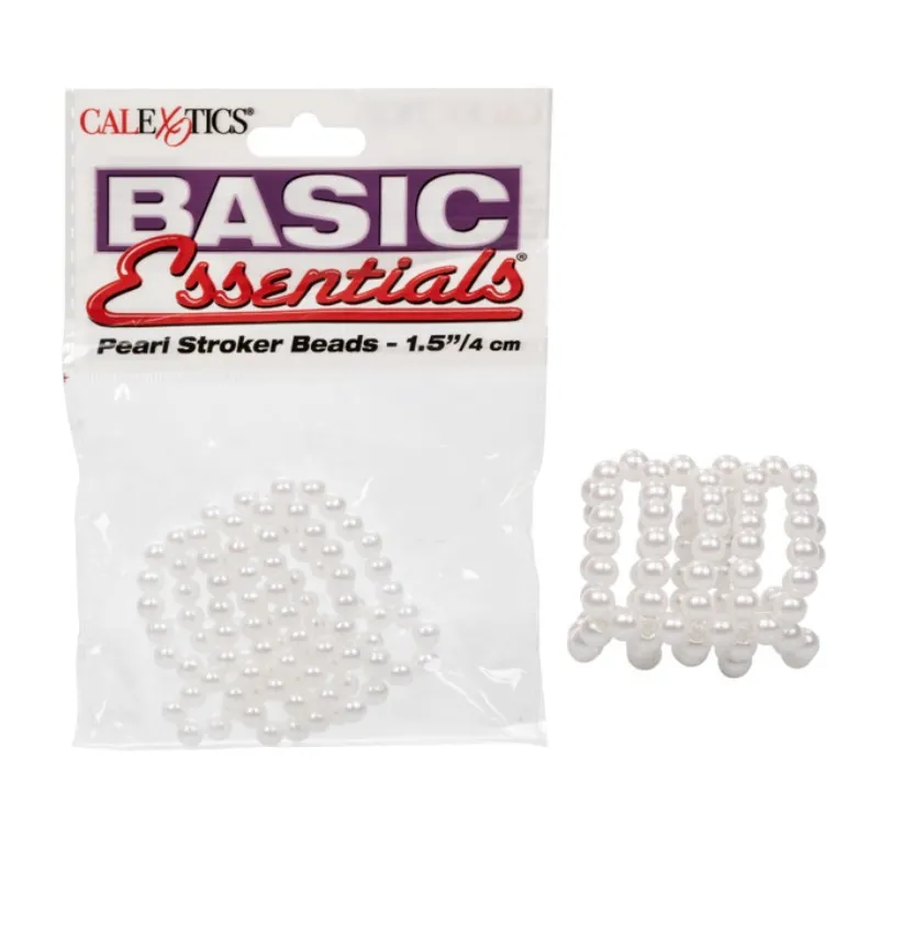 Basic Essentials Pearl Stroker Beads 1.5/3.75 cm
