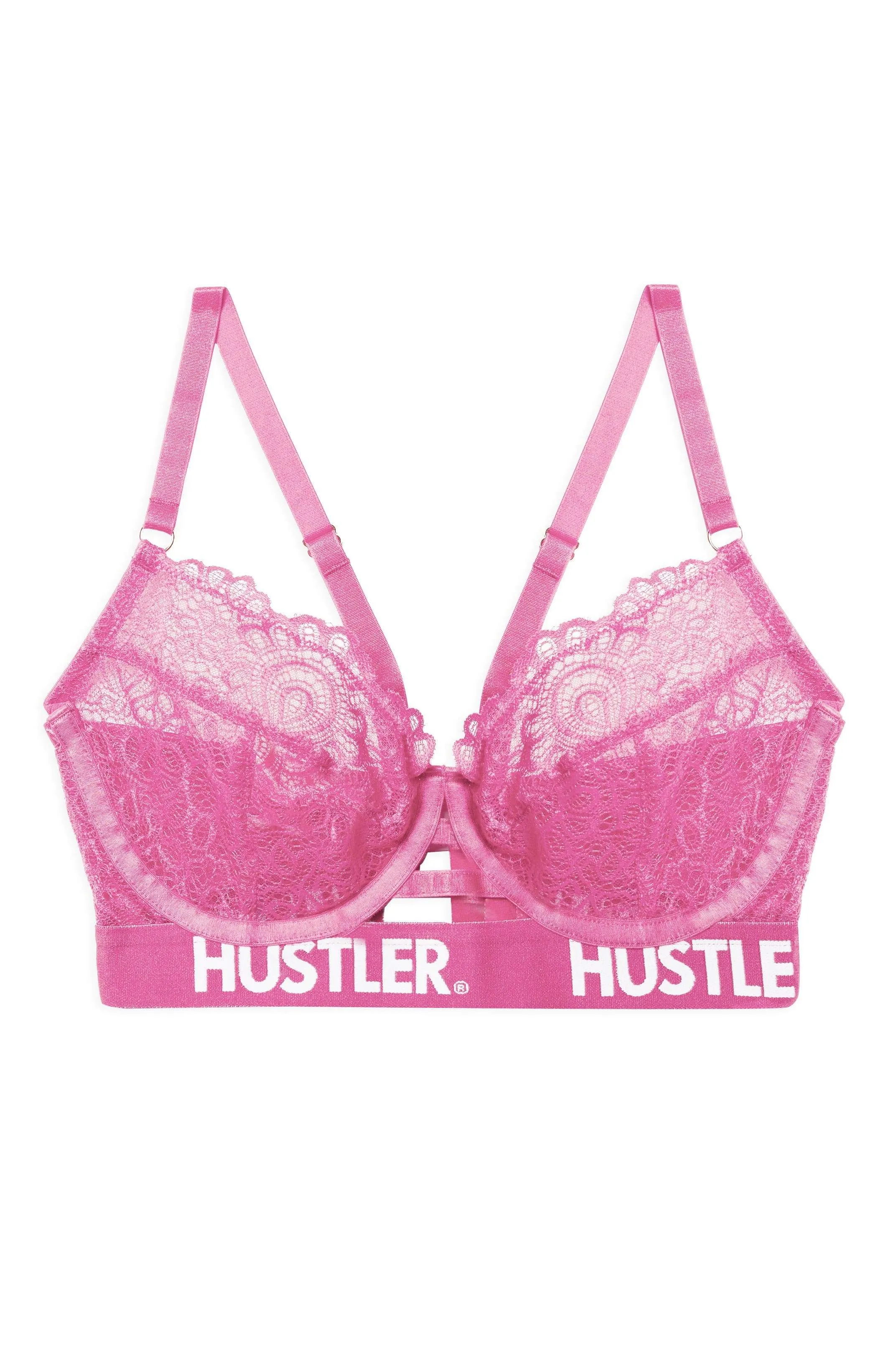 Branded Pink Curve Lace Bra