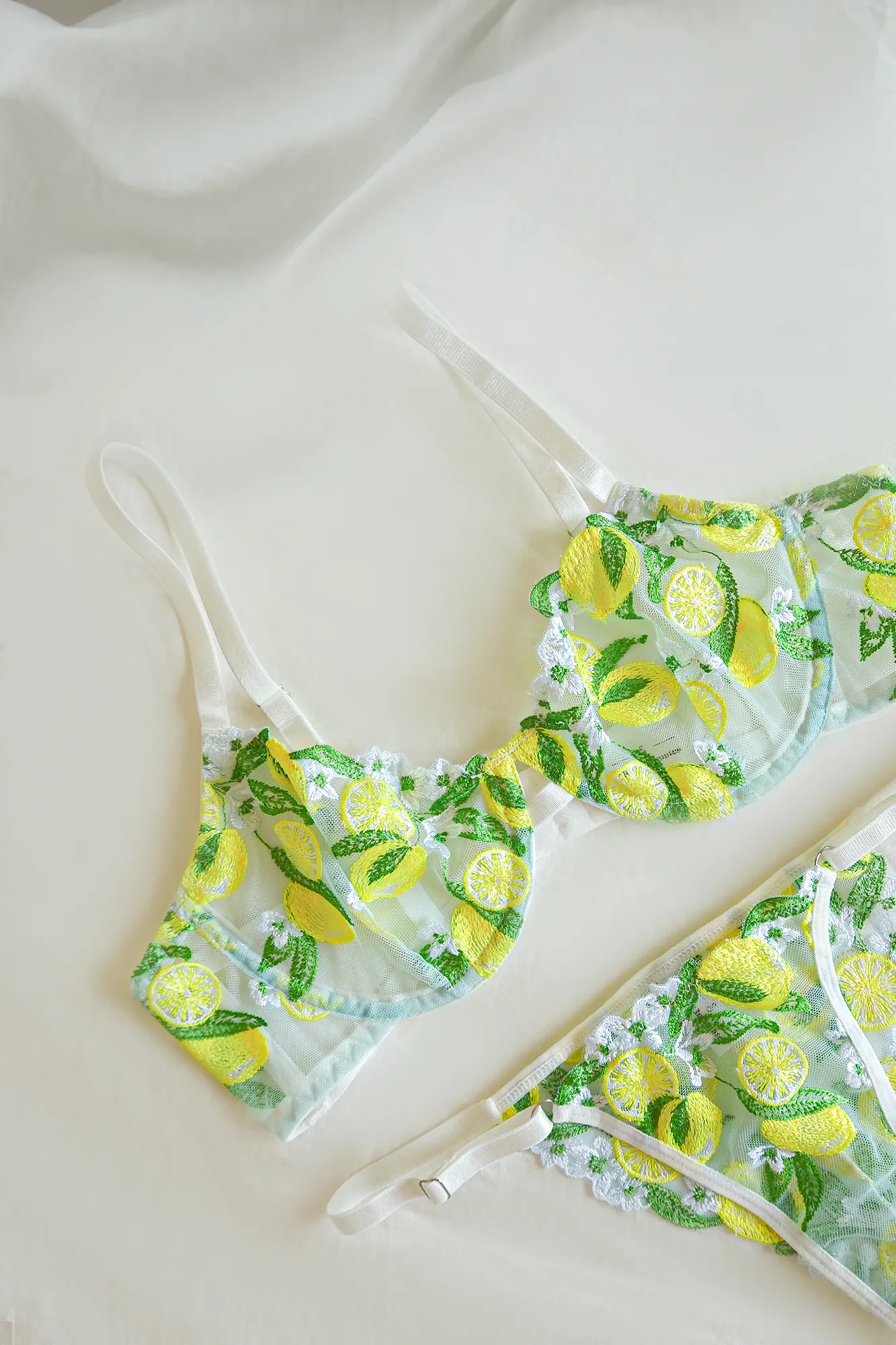 Lemon Lingerie Set