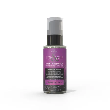 Me and You Massage Oil Sweet Secrets 2oz