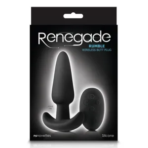 Renegade Rumbler Wireless Butt Plug Rechargeable