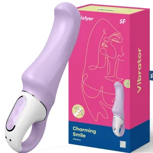 Satisfyer Charming Smile G Spot Clitoral Stimulator USB Vibrator Dildo Sex Toy