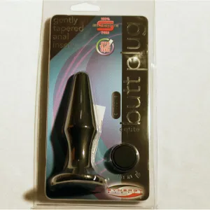 Synergy Silicone Butt Plug Small Black