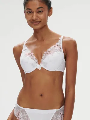 Wish Triangle Contour - Crystal White